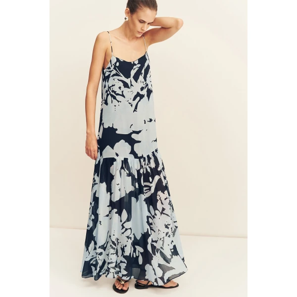 Shona Joy Aleyna Dropped Waist Maxi Dress - Dresses - Australian Luxury Eventwear at Luxury Shoes 