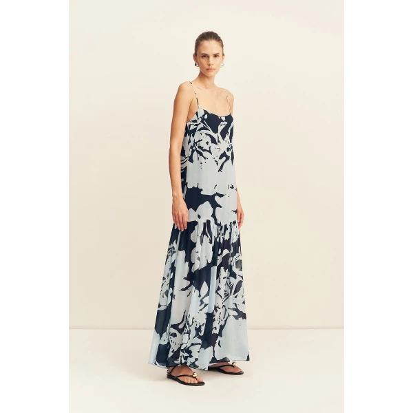 Shona Joy Aleyna Dropped Waist Maxi Dress - Dresses - Australian Luxury Eventwear at Luxury Shoes 