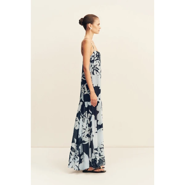 Shona Joy Aleyna Dropped Waist Maxi Dress - Dresses - Australian Luxury Eventwear at Luxury Shoes 