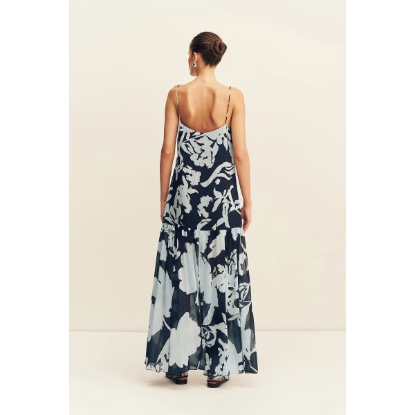 Shona Joy Aleyna Dropped Waist Maxi Dress - Dresses - Australian Luxury Eventwear at Luxury Shoes 