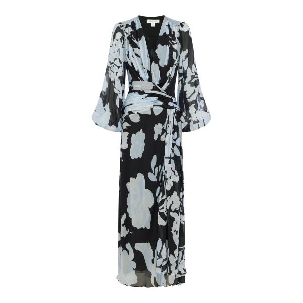 Shona Joy Aleyna Long Sleeve Ruched Maxi Dress - Dresses - Australian Luxury Eventwear at Luxury Shoes 