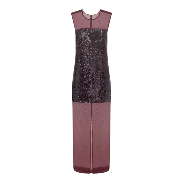 Shona Joy Amerie Silk Sequin Maxi Dress - Port Royale - Dresses - Australian Luxury Eventwear at Luxury Shoes 