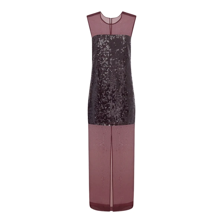 Shona Joy Amerie Silk Sequin Maxi Dress - Port Royale - Dresses - Australian Luxury Eventwear at Luxury Shoes 
