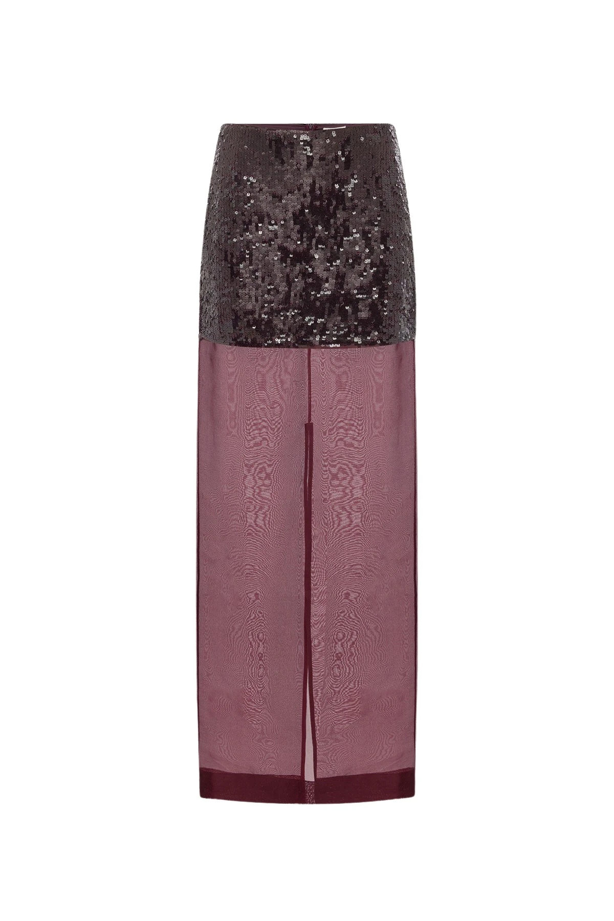 Shona Joy Amerie Silk Sequin Maxi Skirt – Port Royale