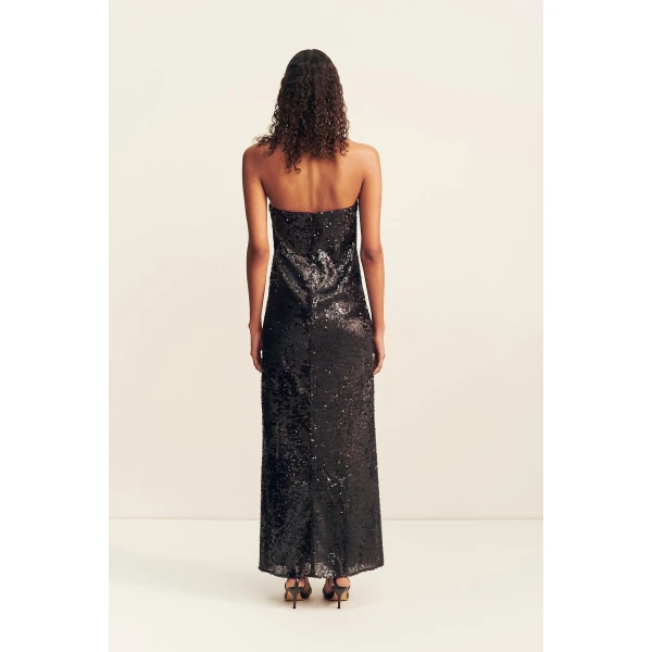 Shona Joy Amerie Strapless Maxi Dress - Port Royale - Dresses - Australian Luxury Eventwear at Luxury Shoes 