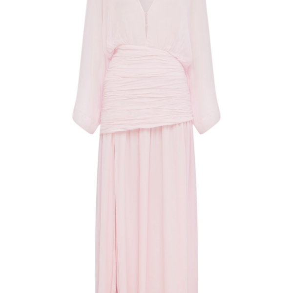 Shona Joy Amina Flared Sleeve Plunged Maxi Dress – Fairyfloss
