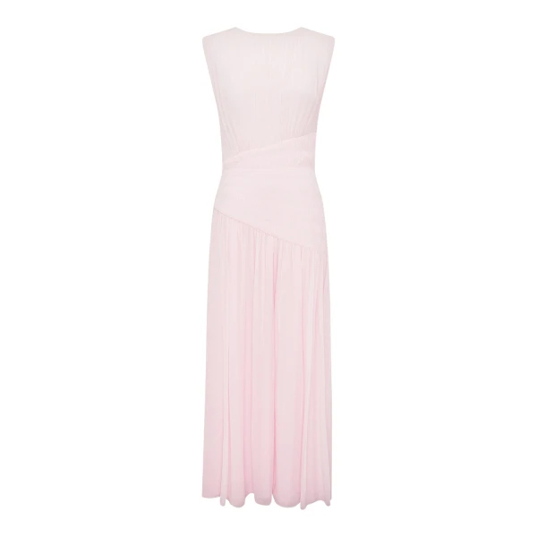Shona Joy Amina Panelled Ruched Maxi Dress - Fairyfloss - Dresses - Australian Luxury Eventwear at Luxury Shoes 