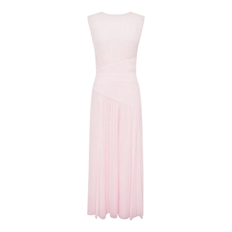 Shona Joy Amina Panelled Ruched Maxi Dress - Fairyfloss - Dresses - Australian Luxury Eventwear at Luxury Shoes 