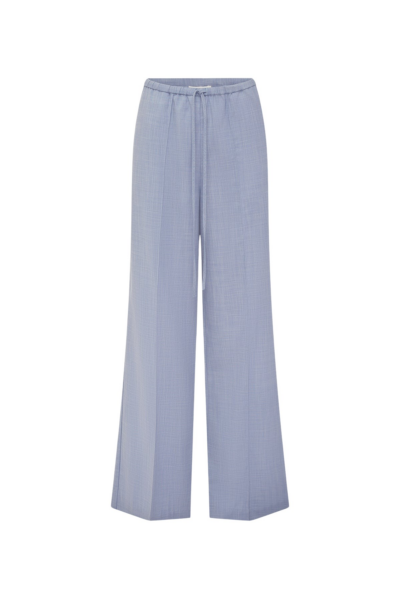 Shona Joy Asher Drawstring Pant - Chambray Blue - Pants - Australian Luxury Eventwear at Luxury Shoes 
