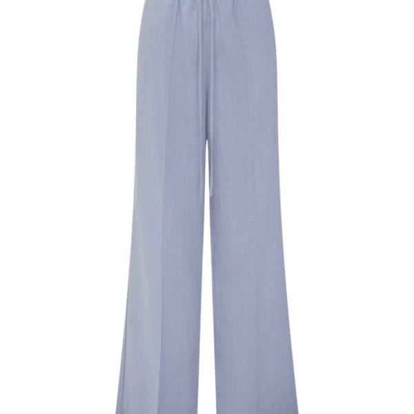 Shona Joy Asher Drawstring Pant - Chambray Blue - Pants - Australian Luxury Eventwear at Luxury Shoes 
