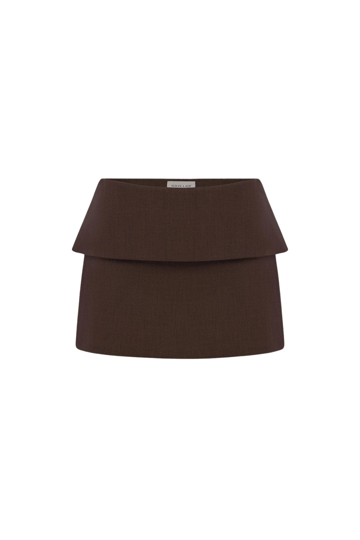 Shona-Joy-Asher-Mini-Skirt-Ristretto-coveti29767_nobg Shona Joy Asher Mini Skirt – Ristretto