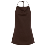 Shona Joy Asher Open Back Cowl Top - Ristretto - Tops - Australian Luxury Eventwear at Luxury Shoes 