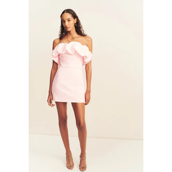 Shona Joy Campbell Strapless Bubble Mini Dress - Ballerina - Dresses - Australian Luxury Eventwear at Luxury Shoes 