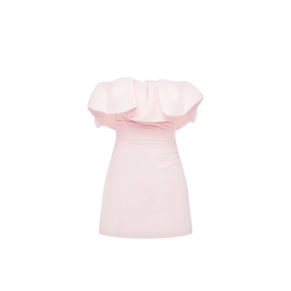 Shona Joy Campbell Strapless Bubble Mini Dress - Ballerina - Dresses - Australian Luxury Eventwear at Luxury Shoes 