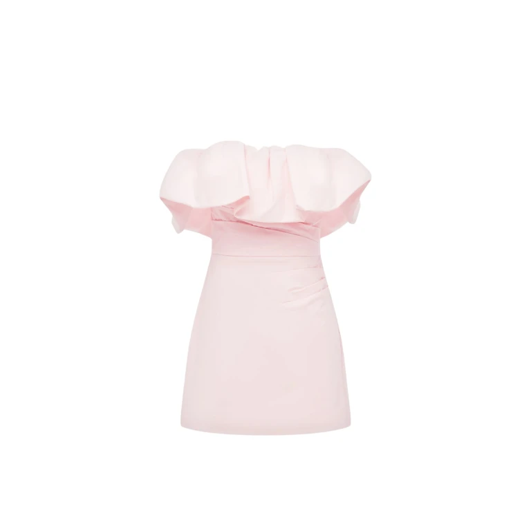 Shona Joy Campbell Strapless Bubble Mini Dress - Ballerina - Dresses - Australian Luxury Eventwear at Luxury Shoes 