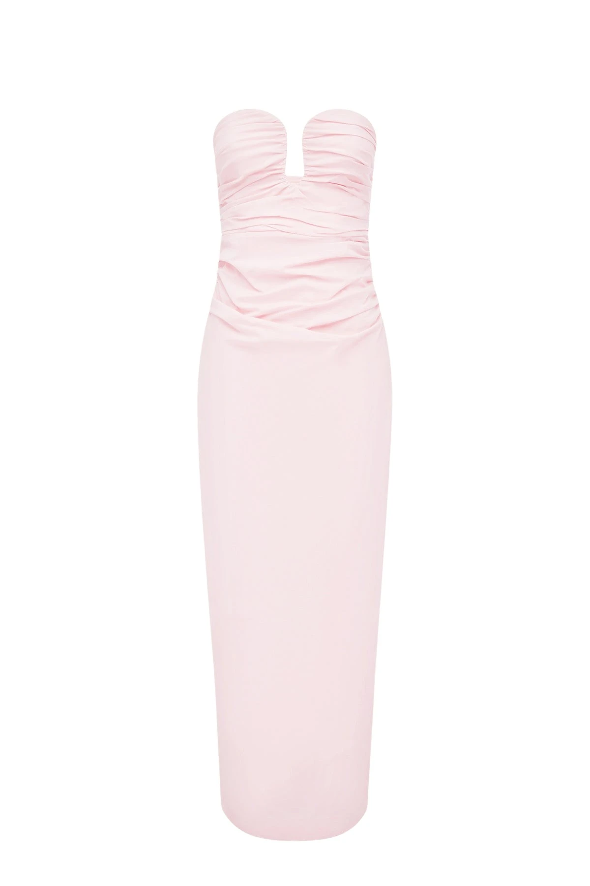 Shona Joy Campbell Strapless U Wire Maxi Dress – Ballerina