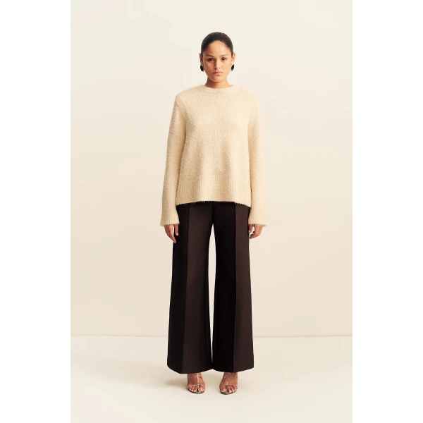 Shona Joy Korine Oversized Jumper - Batter - Knitwear - Australian Luxury Eventwear at Luxury Shoes 