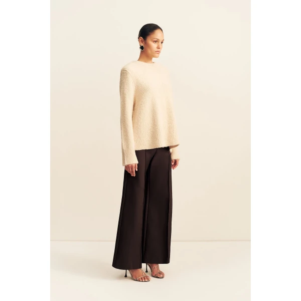 Shona Joy Korine Oversized Jumper - Batter - Knitwear - Australian Luxury Eventwear at Luxury Shoes 