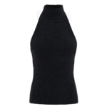Shona Joy Korine Racer Back Top - Black - Tops - Australian Luxury Eventwear at Luxury Shoes 