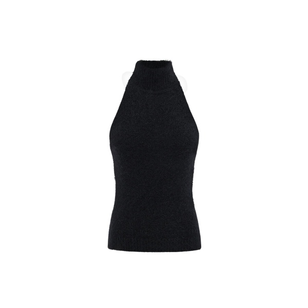 Shona Joy Korine Racer Back Top - Black - Tops - Australian Luxury Eventwear at Luxury Shoes 