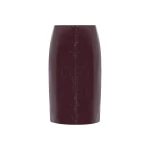 Shona Joy Lilou Patent Midi Skirt – Port Royale