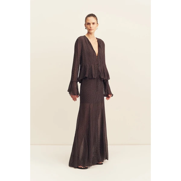 Shona Joy Maddox Panelled Maxi Skirt - Skirts - Australian Luxury Eventwear at Luxury Shoes 