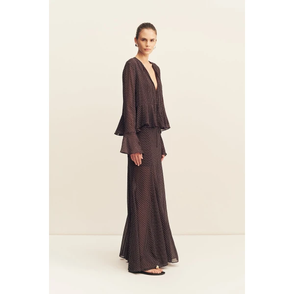 Shona Joy Maddox Panelled Maxi Skirt - Skirts - Australian Luxury Eventwear at Luxury Shoes 