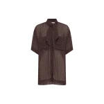 Shona-Joy-Maddox-Short-Sleeve-Neck-Tie-Shirt-coveti49710_nobg Shona Joy Maddox Short Sleeve Neck Tie Shirt - Tops - Australian Luxury Eventwear at Luxury Shoes