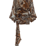 Shona Joy Maia Long Sleeve Plunged Mini Dress - Dresses - Australian Luxury Eventwear at Luxury Shoes 