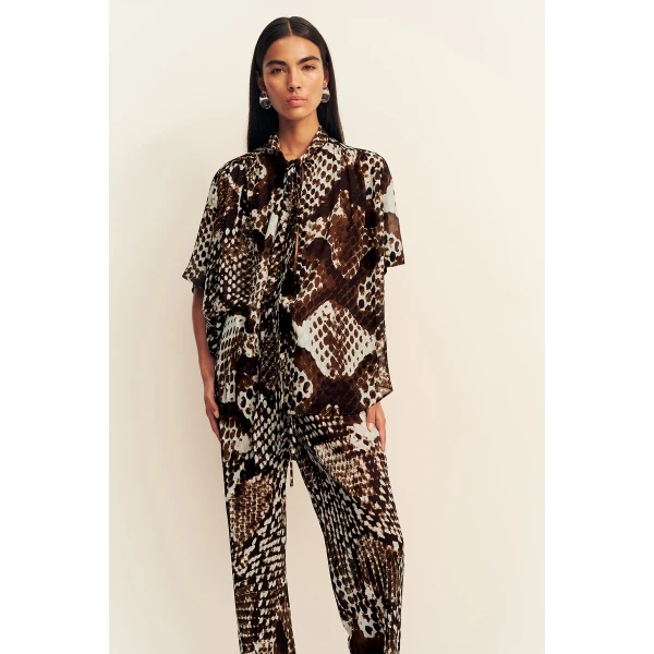 Shona Joy Maia Sheer Bias Drawstring Pant - Pants - Australian Luxury Eventwear at Luxury Shoes 