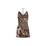Shona Joy Maia Sheer Open Back Cowl Top - Tops - Australian Luxury Eventwear at Luxury Shoes 