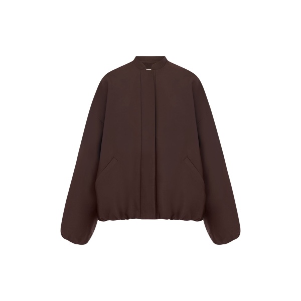 Shona Joy Otis Bomber Jacket - Ristretto - Jackets - Australian Luxury Eventwear at Luxury Shoes 
