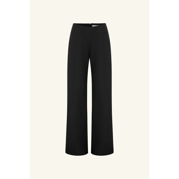 Shona Joy Otis Fitted Pant - Black - Pants - Australian Luxury Eventwear at Luxury Shoes 