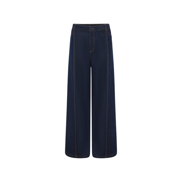 Shona Joy Rita Wide Leg Jean - Pants - Australian Luxury Eventwear at Luxury Shoes 