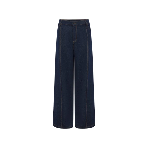 Shona Joy Rita Wide Leg Jean - Pants - Australian Luxury Eventwear at Luxury Shoes 