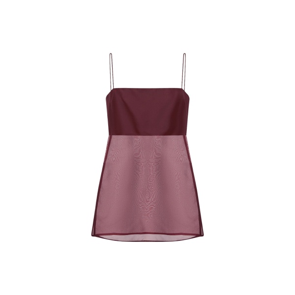 Shona Joy Tibby Silk Organza Cami - Port Royale - Tops - Australian Luxury Eventwear at Luxury Shoes 