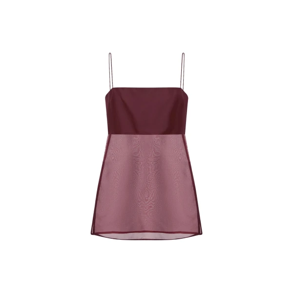 Shona Joy Tibby Silk Organza Cami - Port Royale - Tops - Australian Luxury Eventwear at Luxury Shoes 