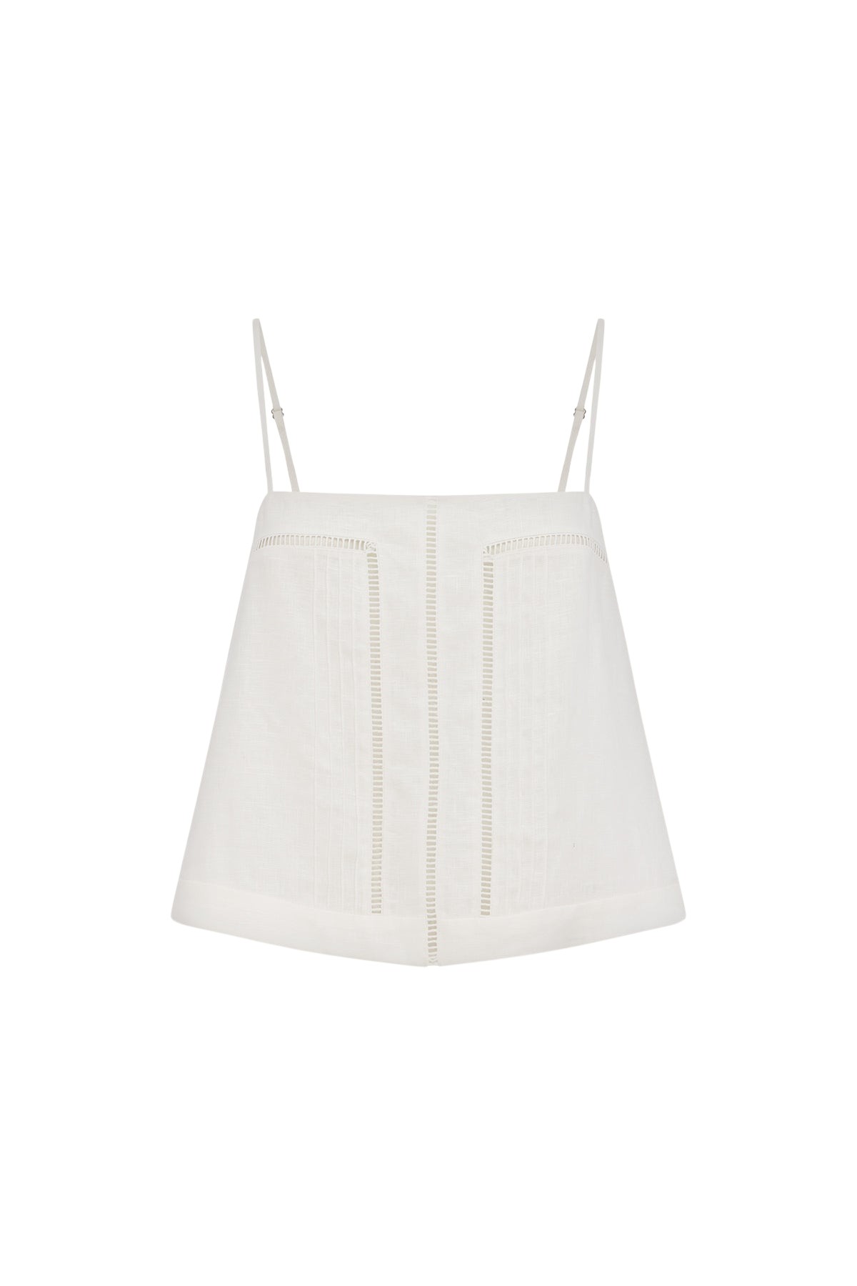 Shona Joy Tommy Linen Cami – Ivory