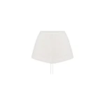 Shona Joy Tommy Linen Short - Ivory - Shorts - Australian Luxury Eventwear at Luxury Shoes 