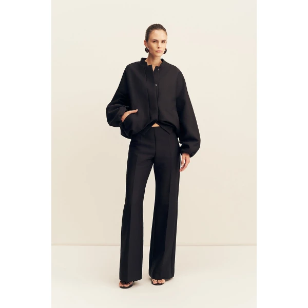 Shona Joy otis oversized bomber jacket - black - Jackets - Australian Luxury Eventwear at Luxury Shoes 