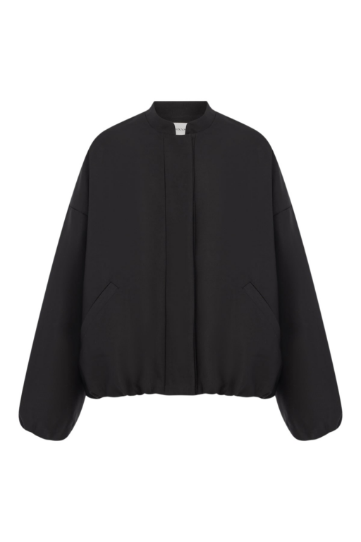 Shona Joy otis oversized bomber jacket - black - Jackets - Australian Luxury Eventwear at Luxury Shoes 