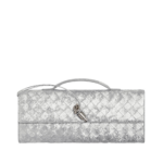 Silver-Womens-Andiamo-Clutch-in-Silver-coveti14877_nobg Khaite Women's Andiamo Clutch in Silver - Silver Clutch Bags - The Lotus Tote Bag - Shop at Luxury Shoes