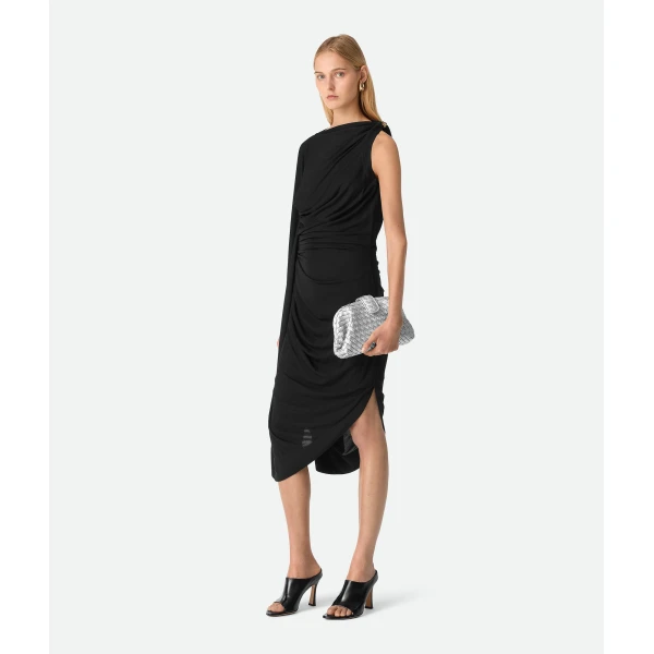 Khaite Women's Small Lauren 1980 in Silver - Silver Shoulder & Crossbody Bags - The Lotus Tote Bag - Shop at Luxury Shoes 
