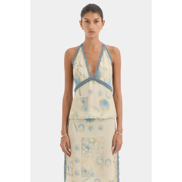 Sir The Label  in soft pastel tones – resort wear collection