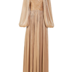 Sireen-Lurex-Georgette-Dress83242_nobg Costarellos Sireen Lurex Georgette Dress