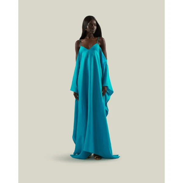 Taller Marmo Farrow Linen Kaftan - kimono - Italian Luxury Evening Wear at Luxury Shoes 