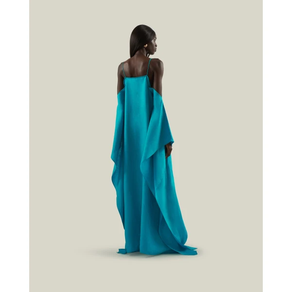 Taller Marmo Farrow Linen Kaftan - kimono - Italian Luxury Evening Wear at Luxury Shoes 