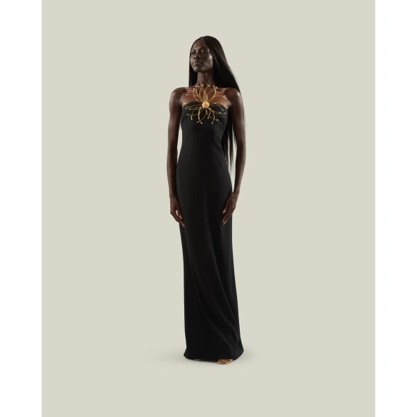 Taller Marmo Jacqueline Dress - Dresses - Italian Luxury Evening Wear at Luxury Shoes 