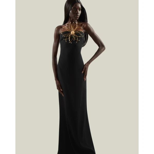 Taller Marmo Jacqueline Dress - Dresses - Italian Luxury Evening Wear at Luxury Shoes 