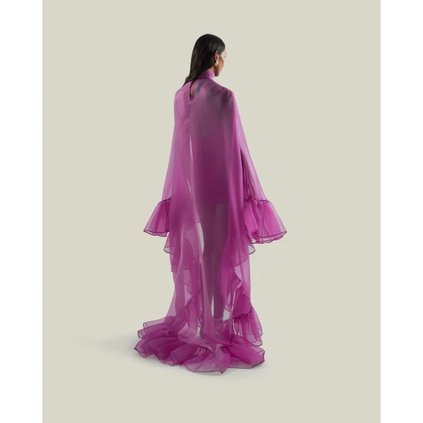 Taller Marmo Lady Bird Kaftan - kimono - Italian Luxury Evening Wear at Luxury Shoes 